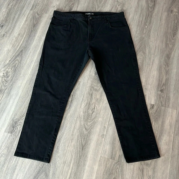 Van Huesen black slim black  pants size 38 - Picture 1 of 11